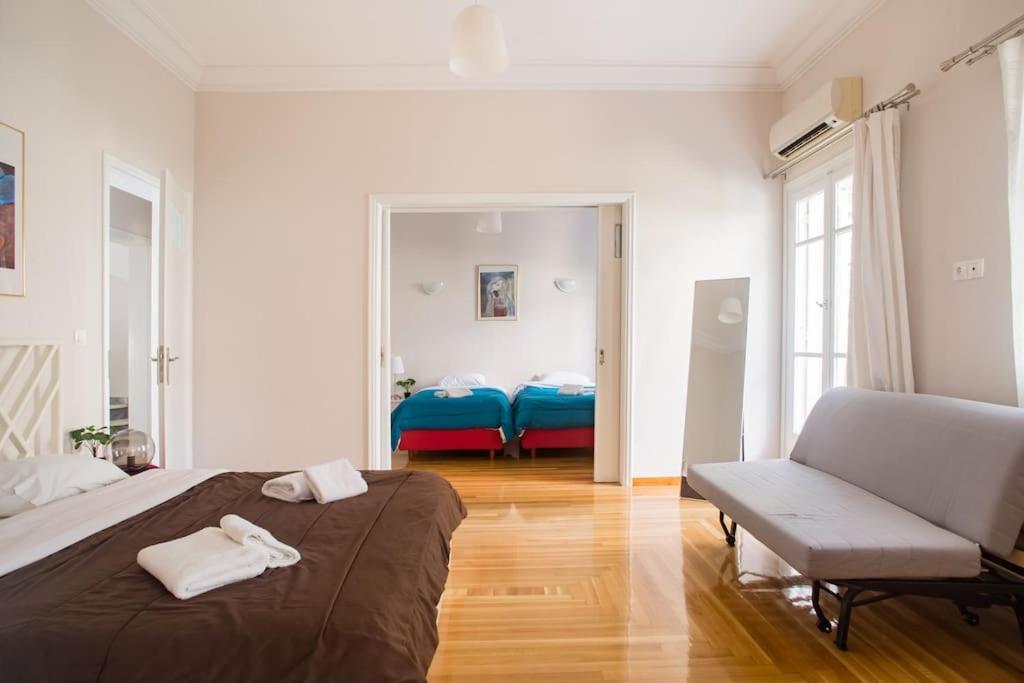 Apartmán Splendid Full 5Bdr/3Bath/2Kitchens Mansion In Ath Atény Exteriér fotografie